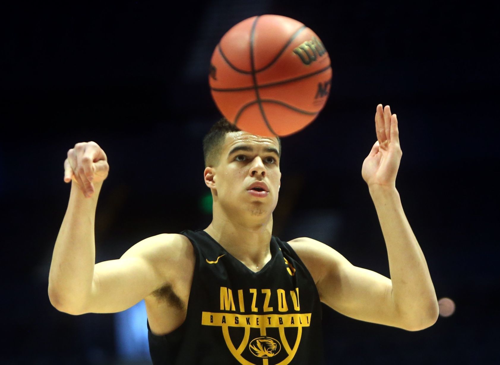 Mizzou practices in Nashville for First Round NCAA game in Nashville